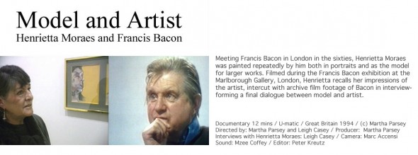 Henrietta Moraes and Francis Bacon