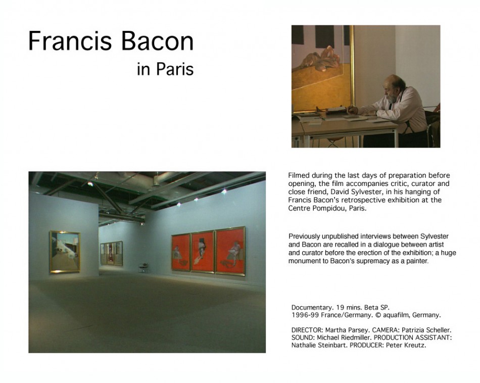 Francis Bacon in Paris